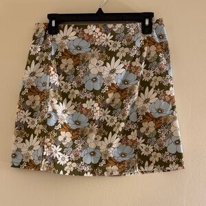 Altar’d State Floral Mini Skirt